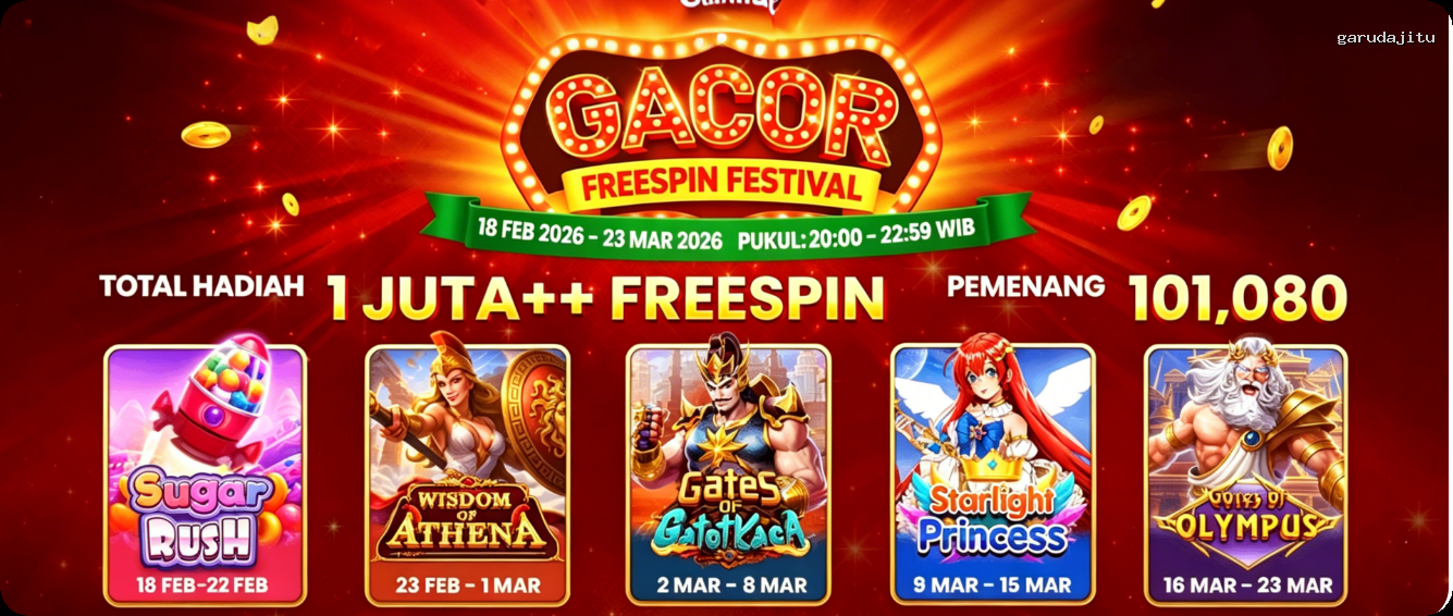 Login garudajitu Sekarang Bonus Melimpah